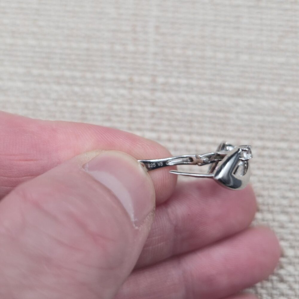 Sterling Silver Mystic Topaz Colorful Gemstone Earrings A6156 - Picture 5 of 7